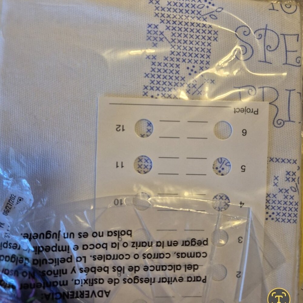 "Sister" Stamped Embroidery-Bucilla Kit 45832 -NEW - Picture 3 of 4
